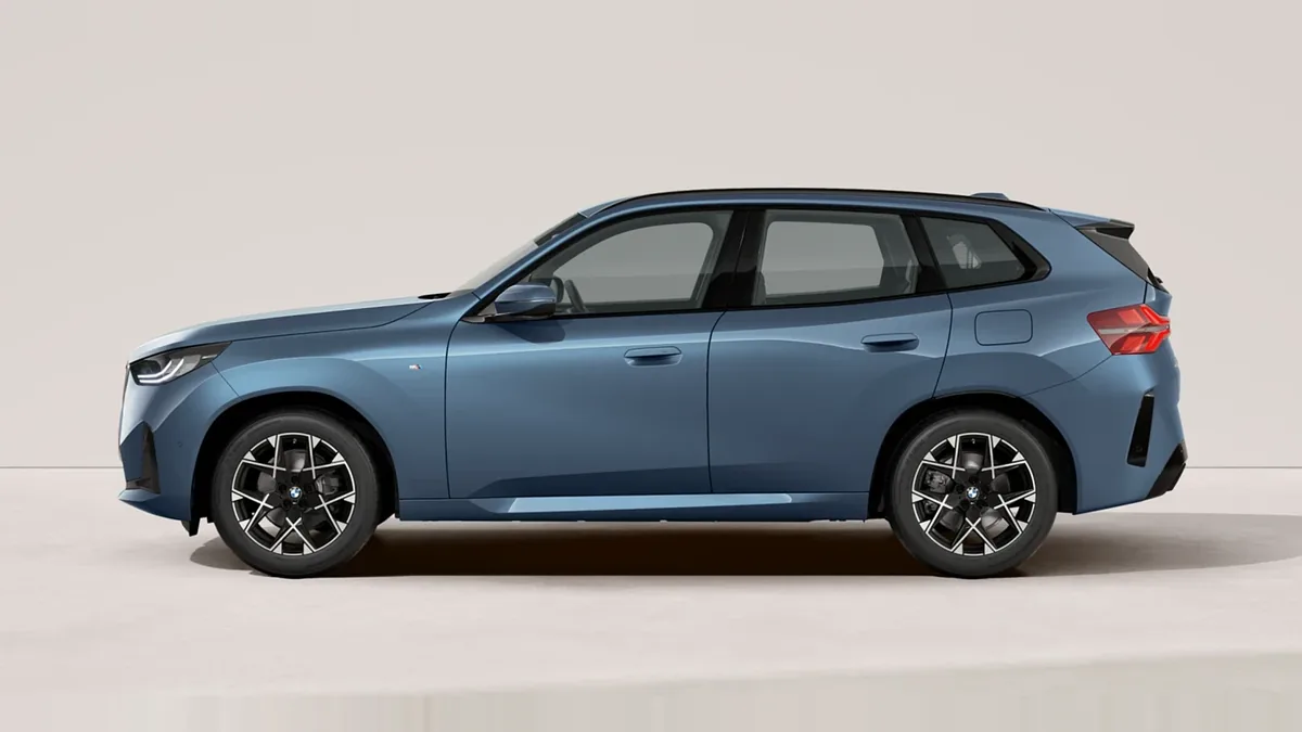 BMW X3 20d xDrive en renting en Madrid — Lateral