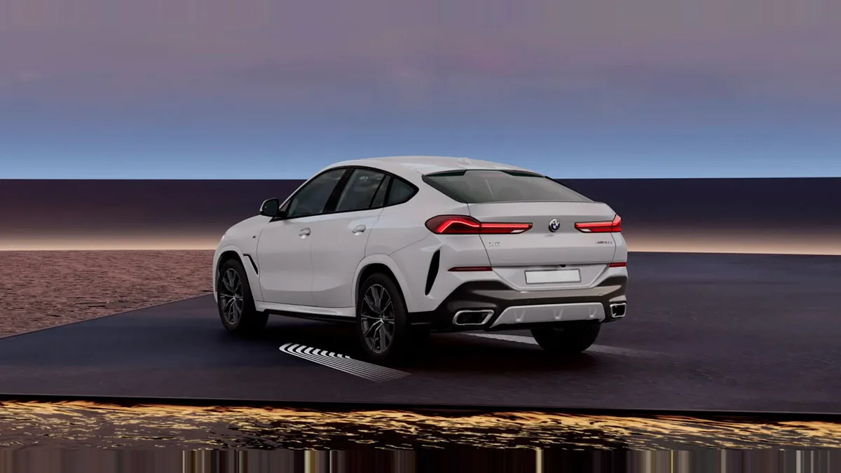 BMW X6 xDrive30d M Sport en renting en Madrid — Lateral