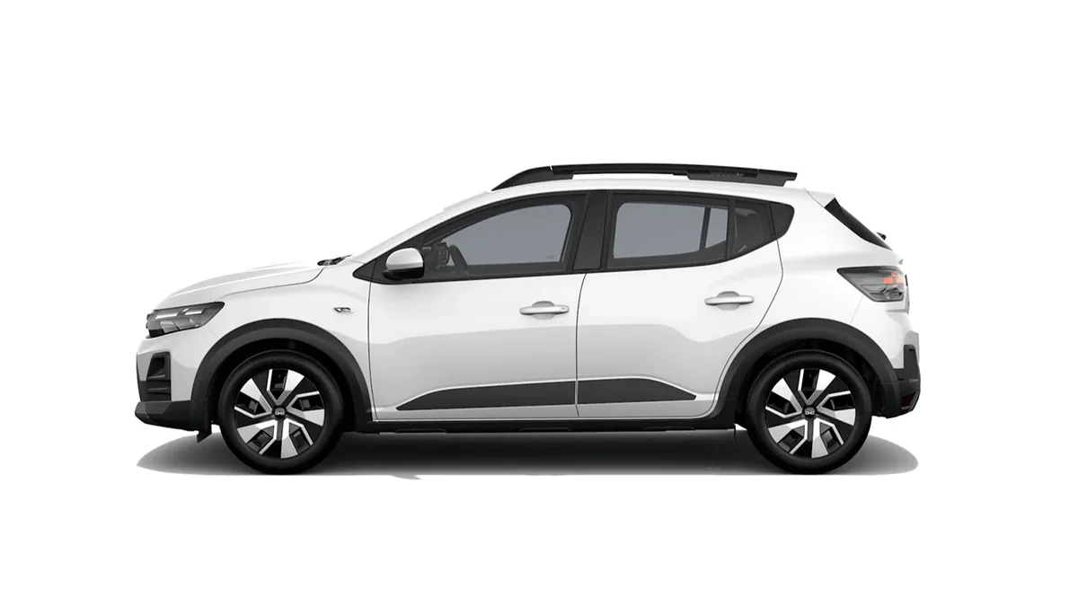 Dacia Sandero Stepway Expression ECO-G 120 AT en renting en Madrid — Lateral