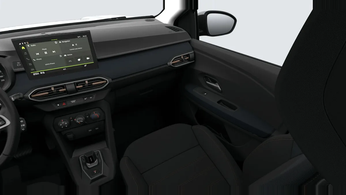 Dacia Sandero Stepway Expression ECO-G 120 AT en renting en Madrid — Interior