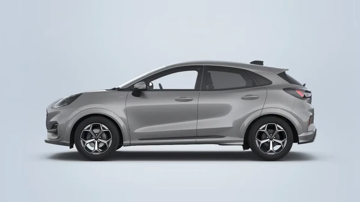 Ford Puma 1.0 EcoBoost MHEV ST-Line 125 en renting en Madrid — Lateral