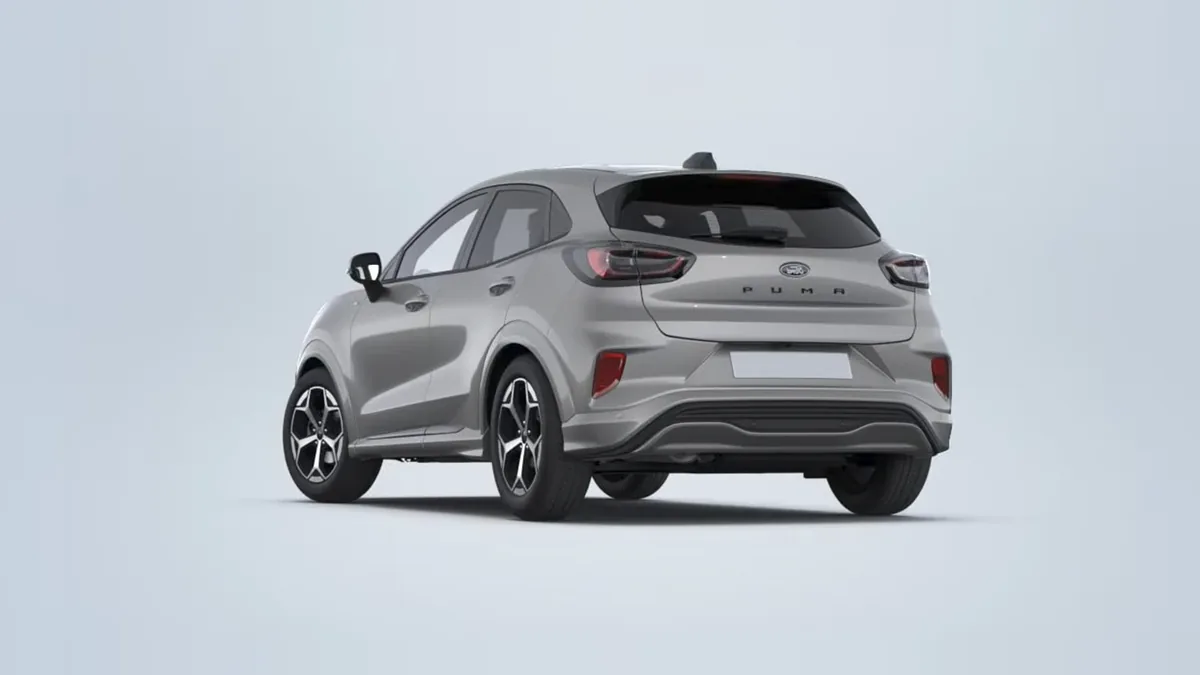 Ford Puma 1.0 EcoBoost MHEV ST-Line 125 en renting en Madrid — Delantera