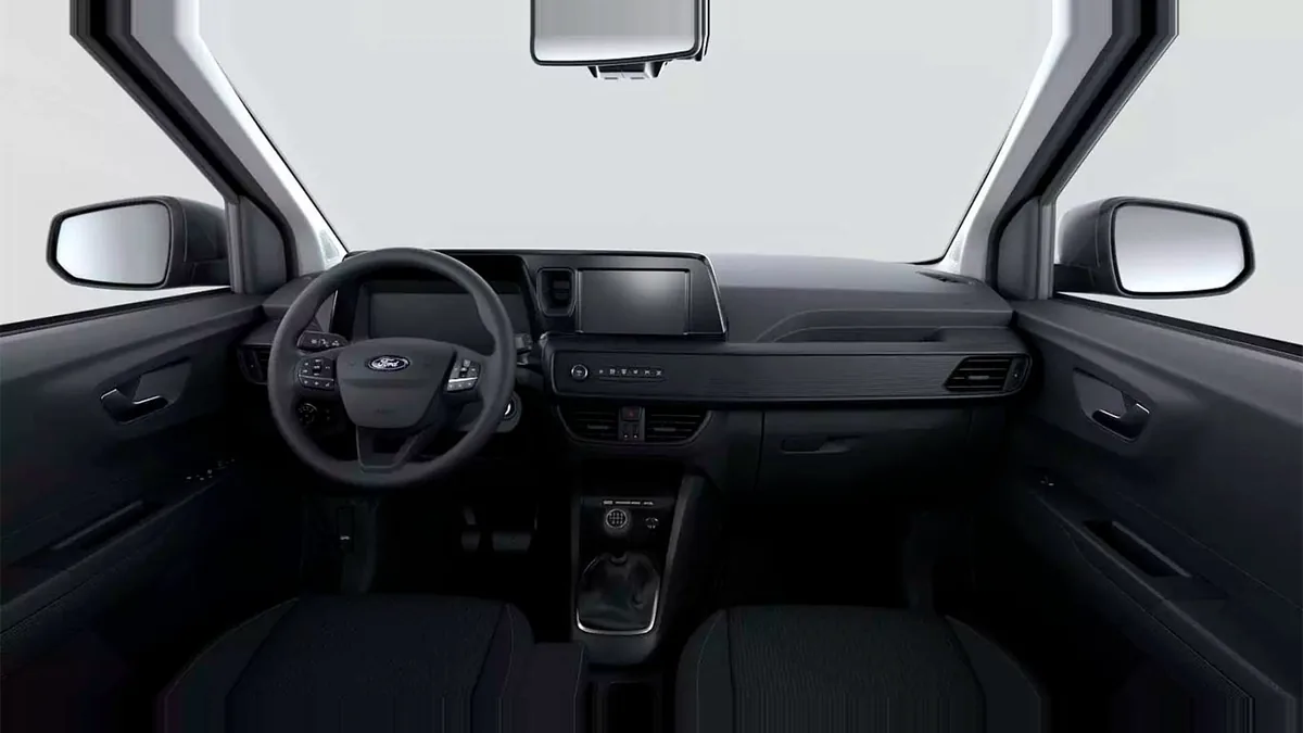 Ford Transit Courier Kombi 1.5 Ecoblue Trend II en renting en Madrid — Trasera