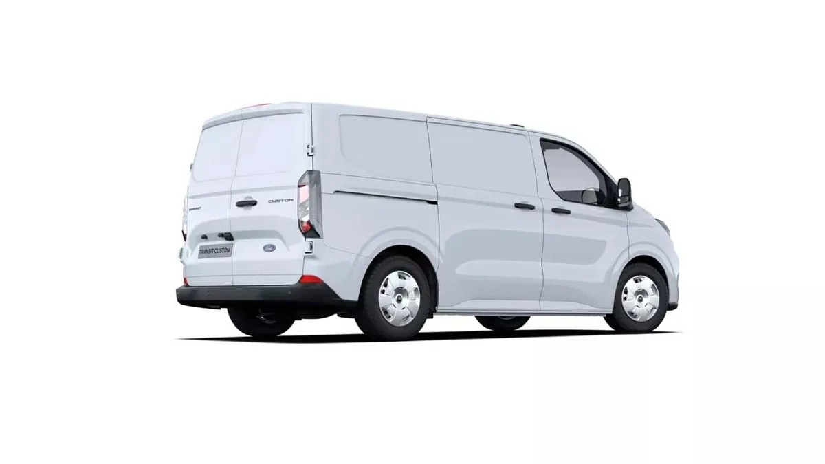 Ford Transit Custom Furgon Van 2.0 Ecoblue 136Cv 280 L1 Trend II en renting en Madrid — Trasera