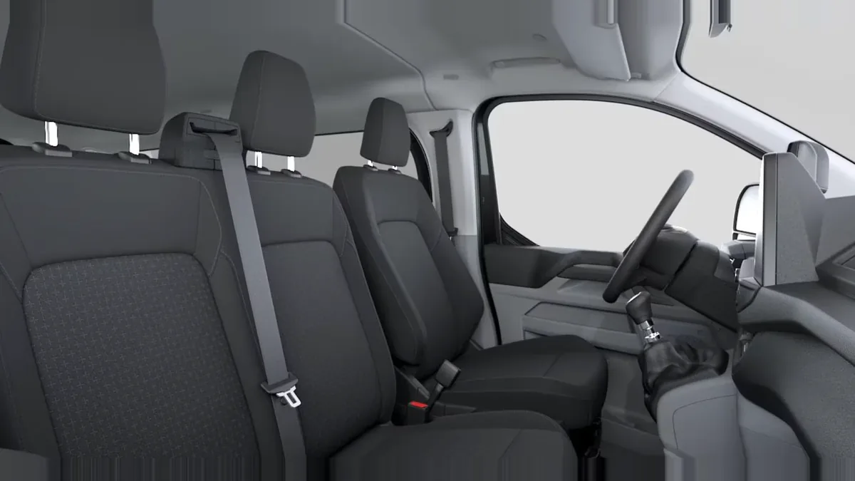 Ford TRANSIT CUSTOM Kombi 2.0 EcoBlue 100kW 320 L1 Trend en renting en Madrid — Interior