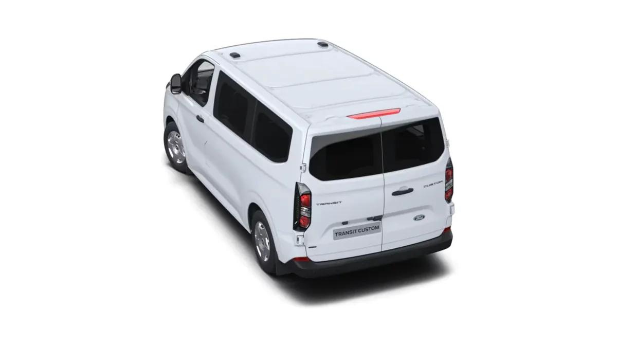Ford TRANSIT Kombi 2.5 Duratec PHEV 171 340 L1 Trend en renting en Madrid — Trasera