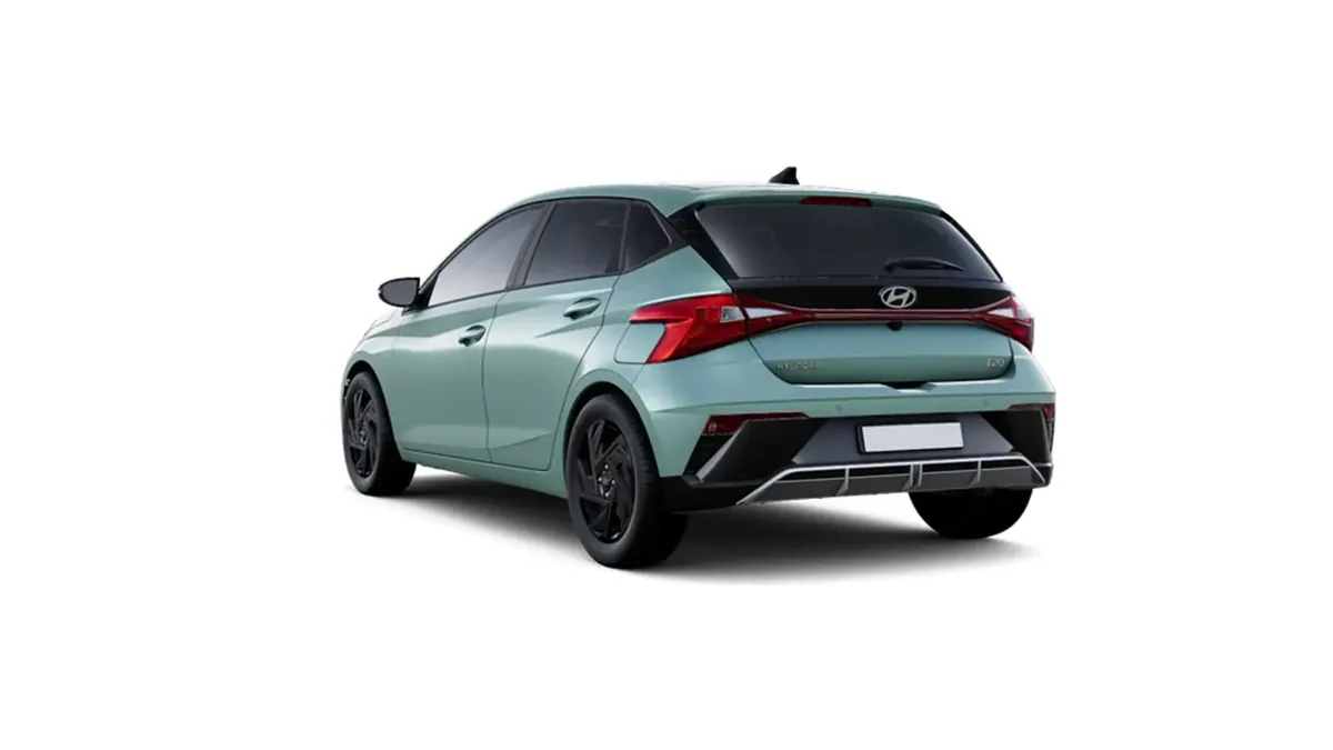 Hyundai i20 1.0T Black Line 90cv MY26 en renting en Madrid — vista 13