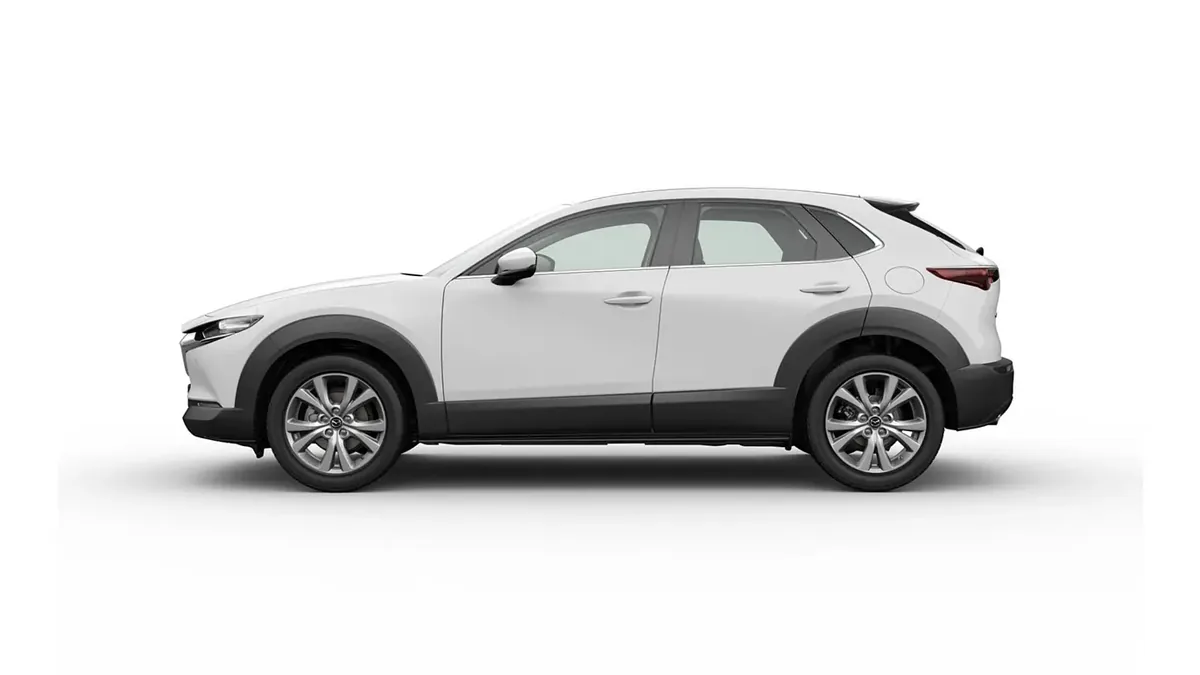 Mazda CX-30 2.5L e-SYACTIV-G MHEV 103kW AT Centre-line en renting en Madrid — Lateral