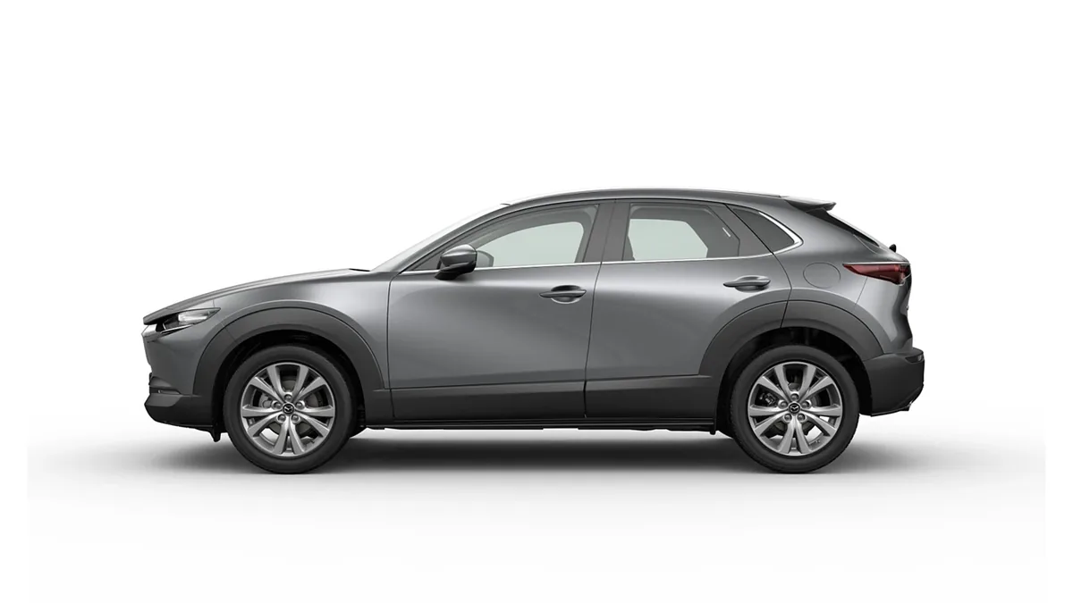 Mazda CX-30 e-SKYACT G MHEV Centre-Line en renting en Madrid — Lateral