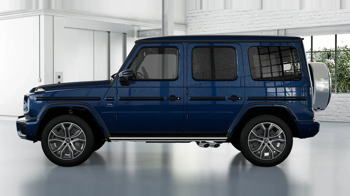 Mercedes-AMG G 63 en renting en Madrid — Lateral