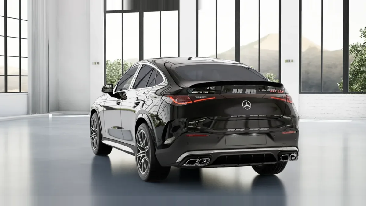 Mercedes-AMG GLC Coupé 63 S E Performance en renting en Madrid — Trasera