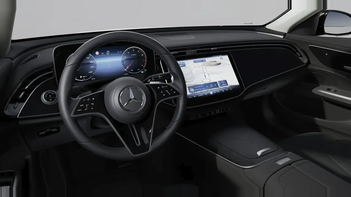 Mercedes-Benz Clase E 200 en renting en Madrid — Delantera
