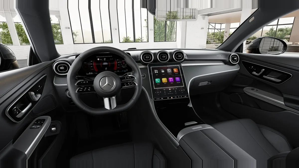 Mercedes-Benz CLE 220d Coupé en renting en Madrid — Delantera