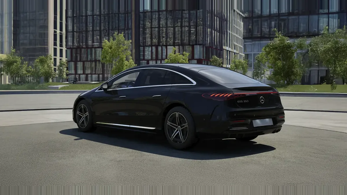 Mercedes-Benz EQS 350 Edition en renting en Madrid — Trasera