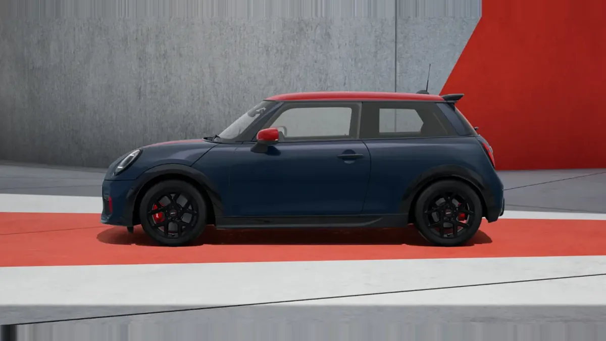 MINI John Cooper Works en renting en Madrid — Lateral