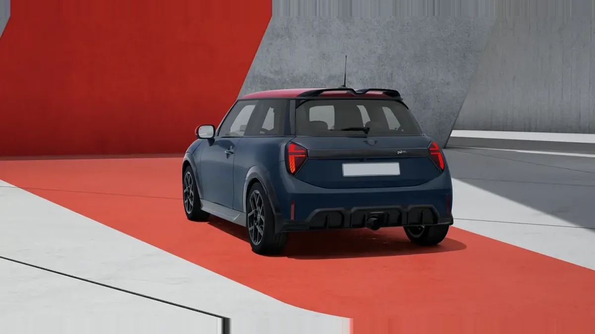 MINI John Cooper Works en renting en Madrid — Trasera
