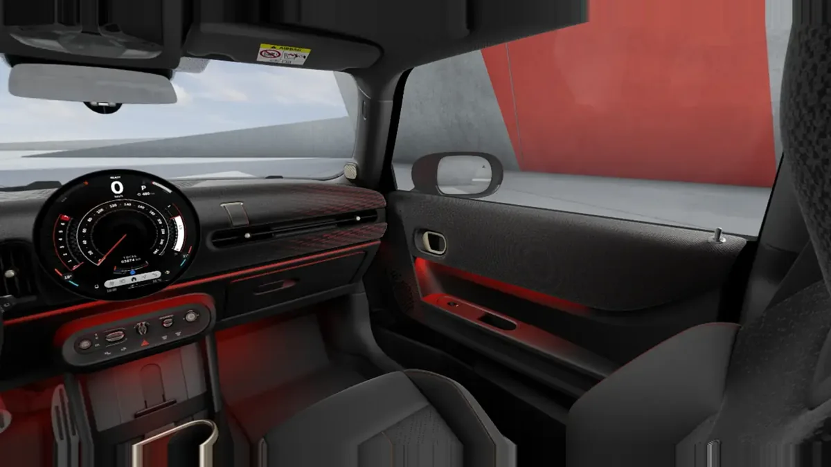 MINI John Cooper Works en renting en Madrid — Interior