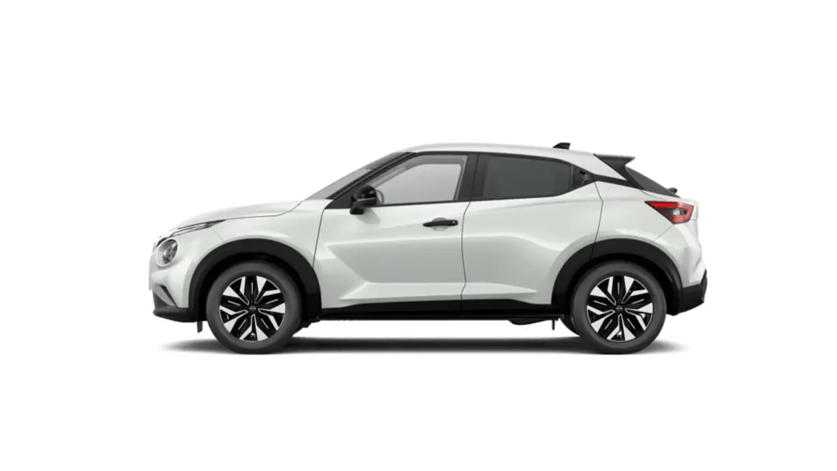 Nissan Juke 1.0 DIG-T 114CV Acenta II en renting en Madrid — Lateral