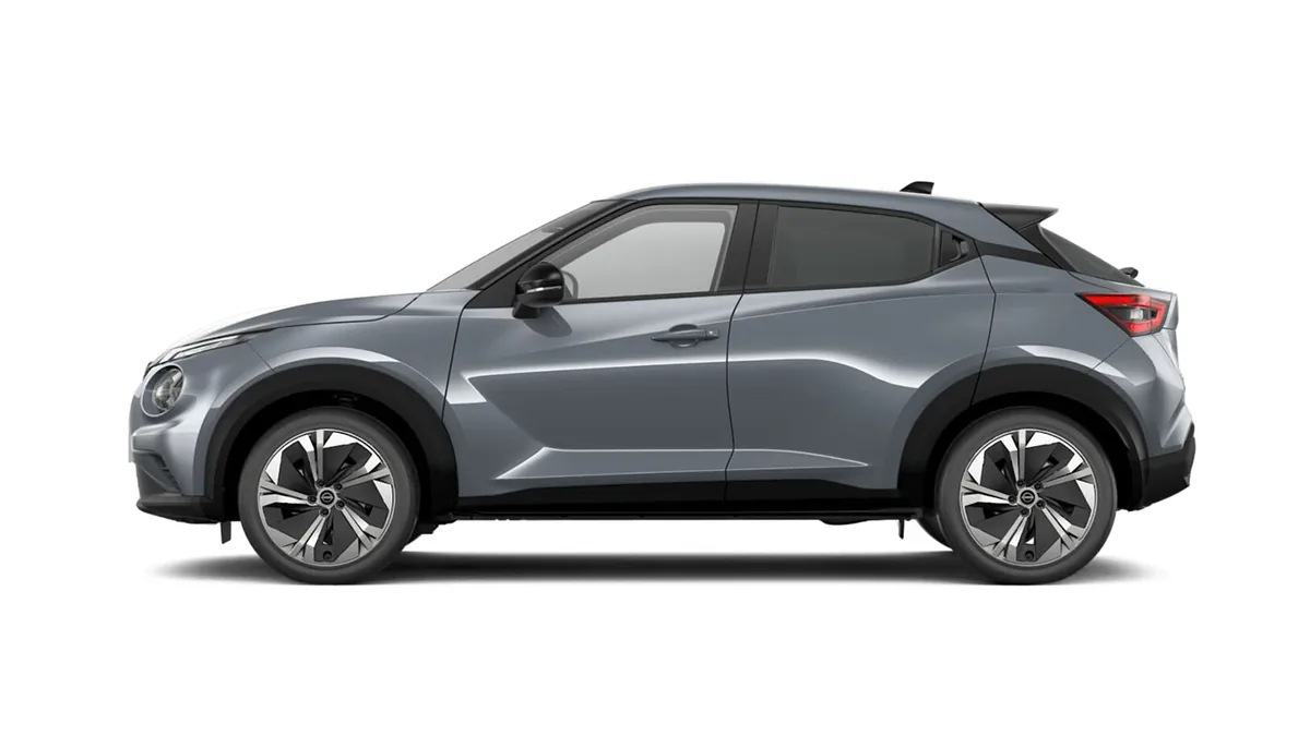 Nissan JUKE HYBRID N-CONNECTA 145CV AUT. en renting en Madrid — Lateral
