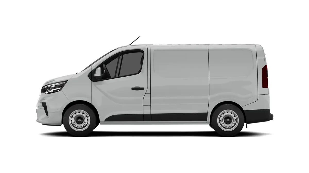 Nissan Primastar Furgón 2.0 DCI S&S L1H1 Acenta 110CV (MERCANCÍAS TERCEROS) en renting en Madrid — Lateral