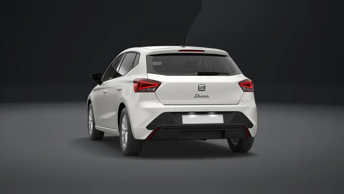 SEAT Ibiza 1.0 TSI Start/Stop Style+ (95CV) en renting en Madrid — Trasera