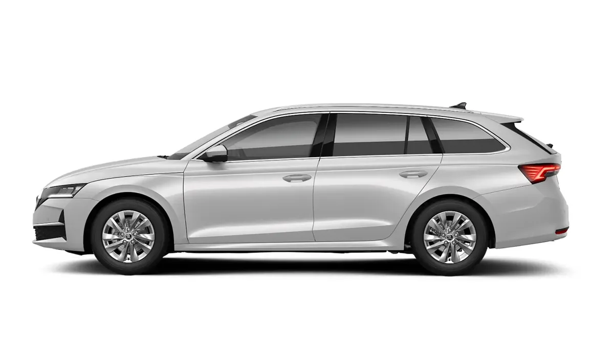 Škoda Octavia Combi Selection 2.0 TDI 150CV DSG 7vel en renting en Madrid — Lateral