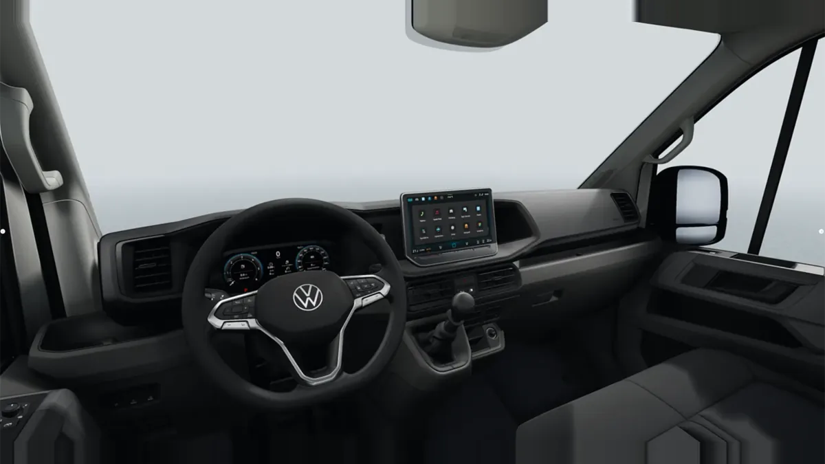 Volkswagen Crafter 35 Fresh Van BM L3 2.0 TDI FWD 103kW (140CV)  - ISOTERMO en renting en Madrid — Interior